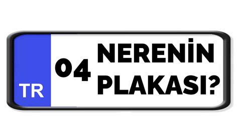 rks nerenin plakası